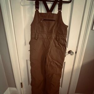 L.L. Bean Wildcat Ski Bib Overalls with Front Pocket
